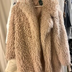 Wild Fable Blush Teddy Jacket